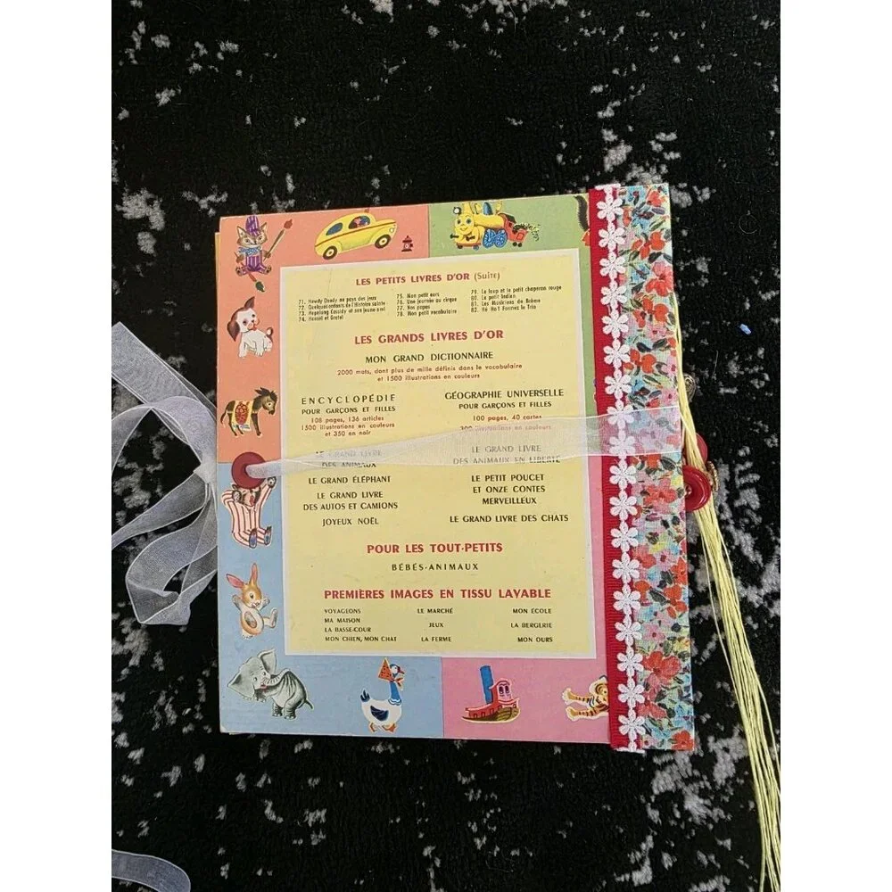 Little Golden Book He Ho! Formez Le Trio Handmade Junk Journal + Original Book
